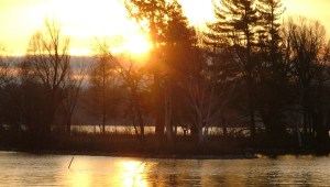 december 8th, 2012 sunrise over green lake 