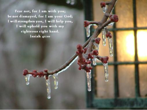 ice lamp Isaiah 41;10