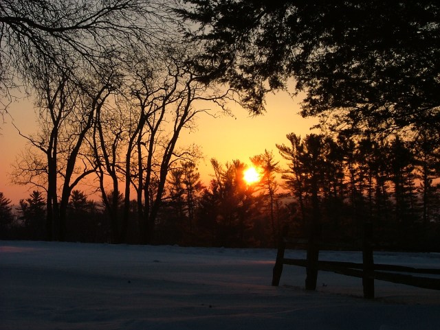 moonset and sunrise 2.15.2014 044