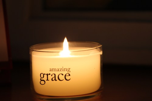 amazing grace, candle, light 001